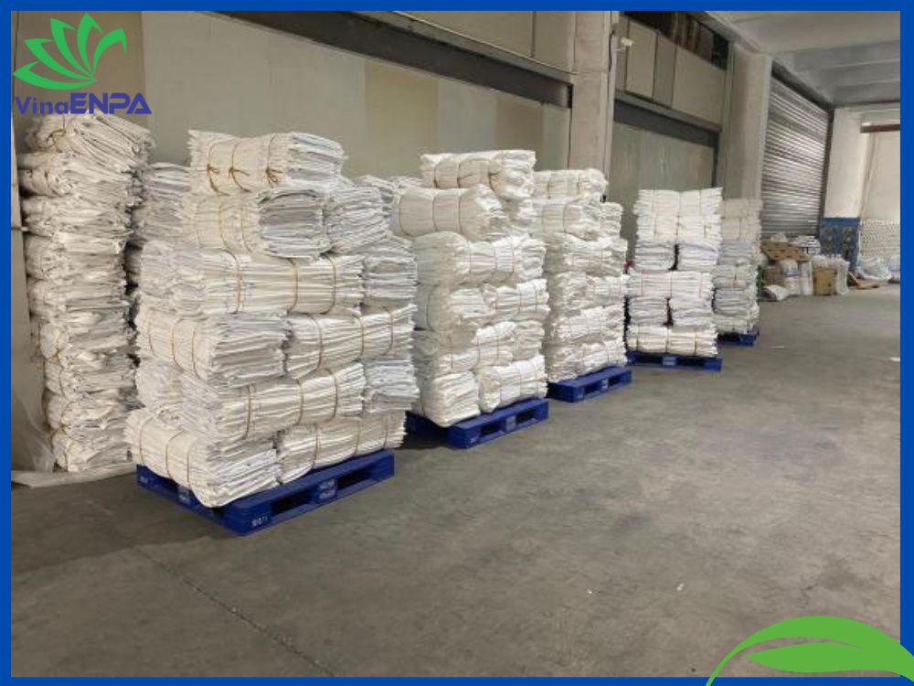 Quy cách đóng bao jumbo đựng bột đá vôi của VinaENPA
