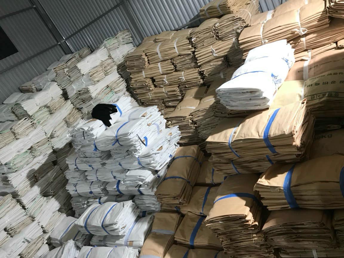Bao jumbo cũ KHÔNG thay đổi được hình dáng, kích thước và quai.
