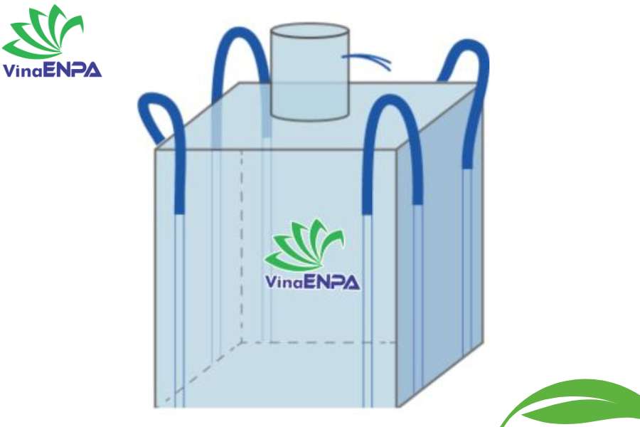 Bao jumbo miệng nạp đáy liền Quai chữ U VinaENPA