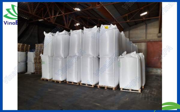 Bao Jumbo 500kg của VinaENPA được sử dụng tại kho hàng.